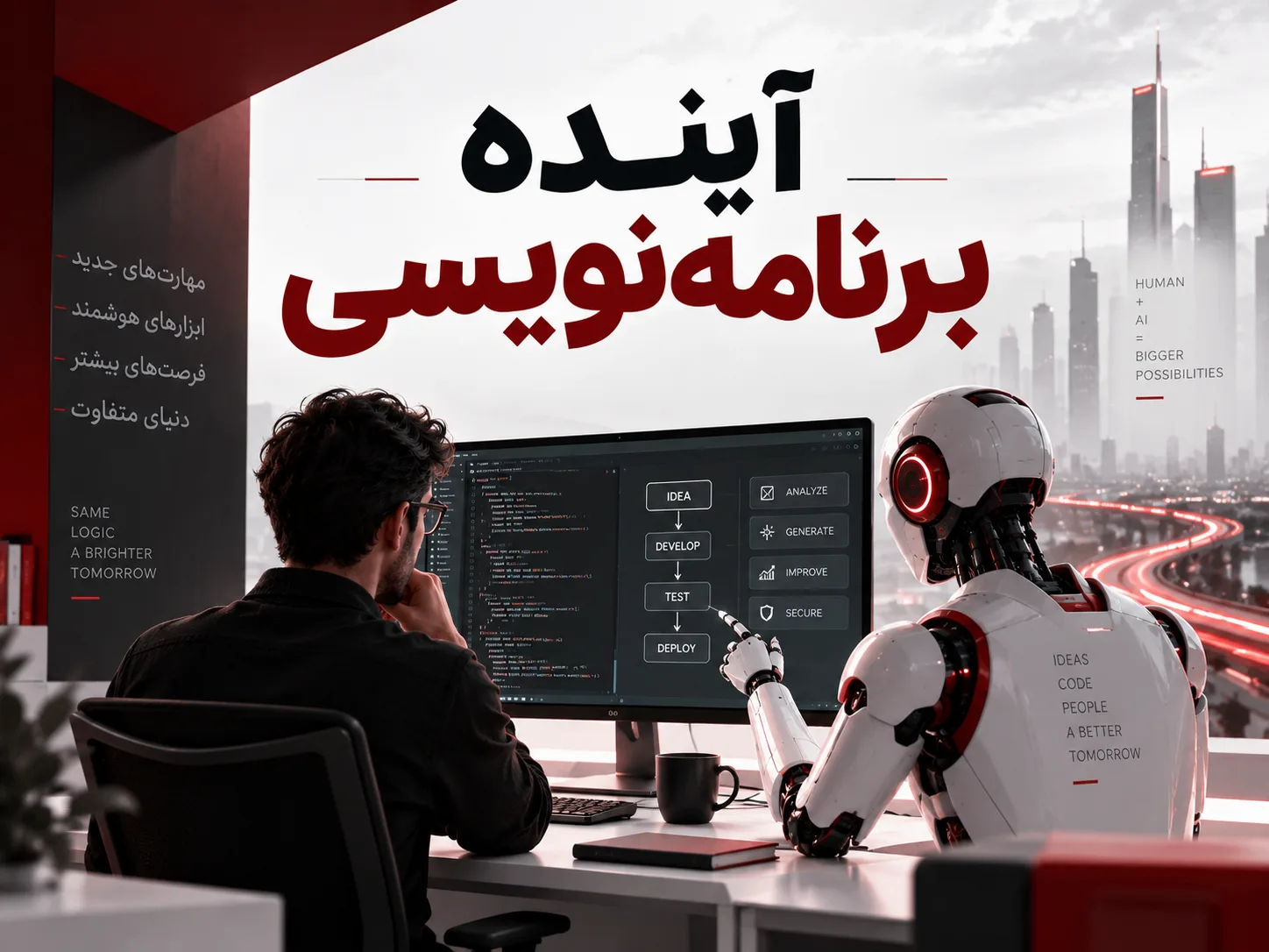آینده برنامه‌نویسی؛ آیا هوش مصنوعی جای برنامه‌نویسان را می‌گیرد؟